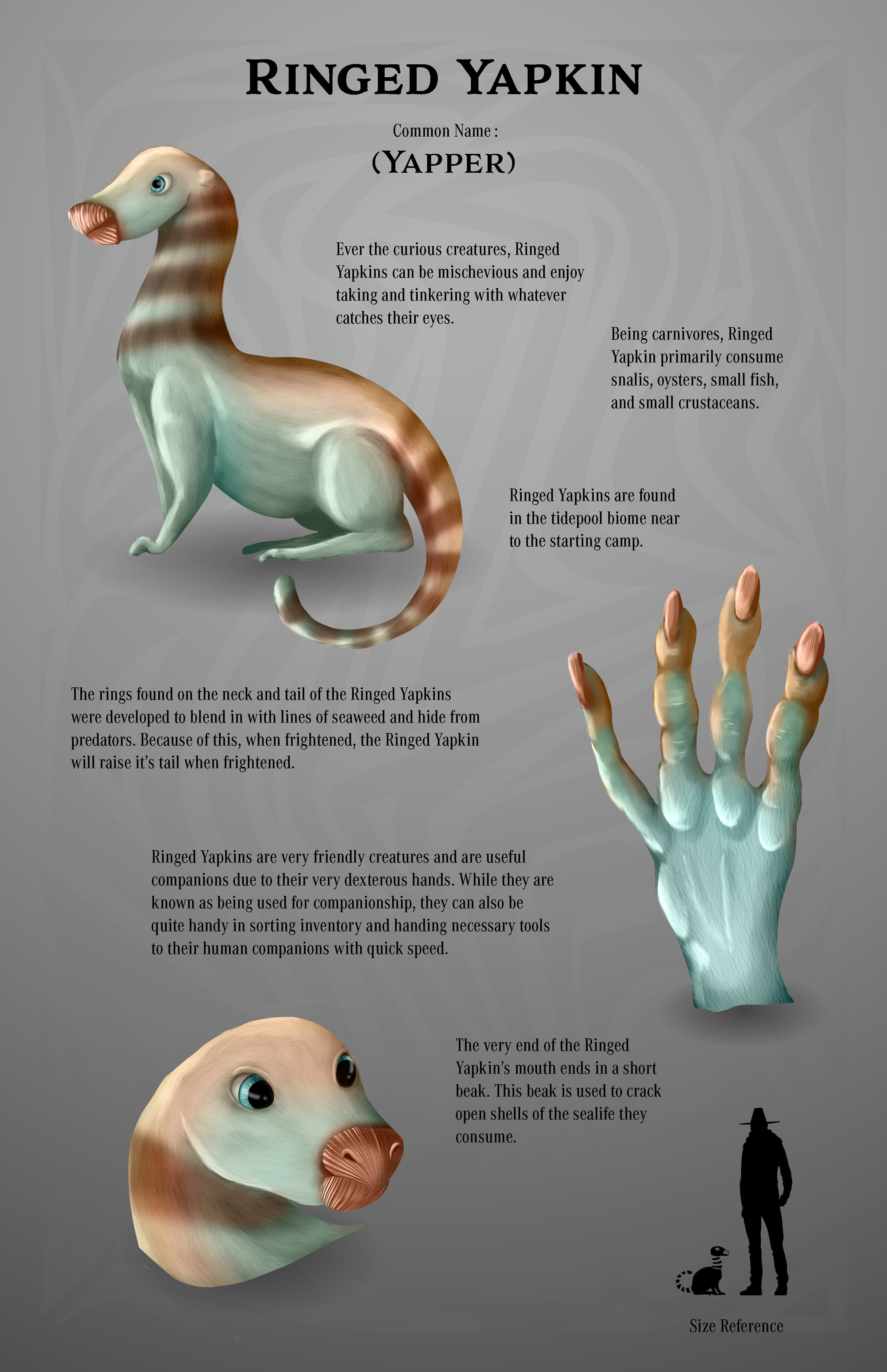 Ringed Yapkin – Fantasy Creature